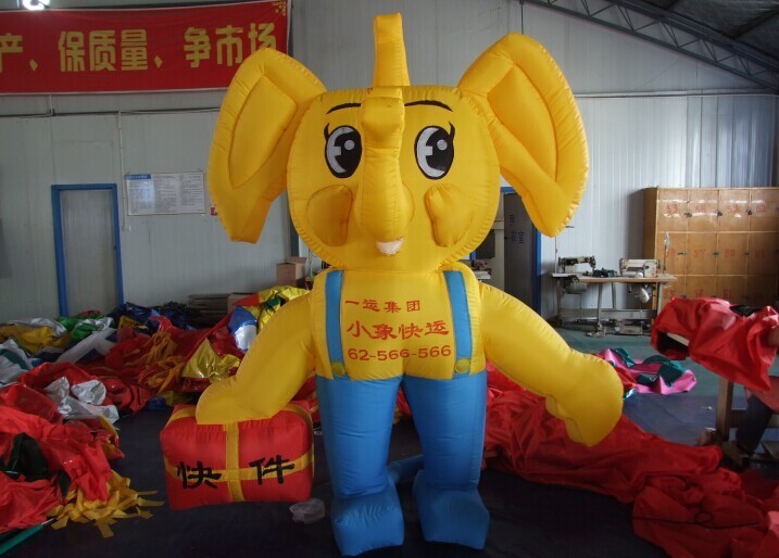 杭州大象充气卡通气模