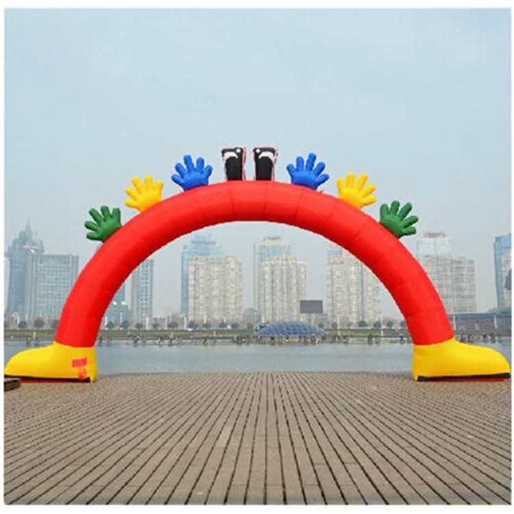 杭州快乐手掌造型拱门