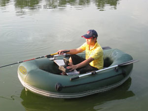 杭州钓鱼橡皮船